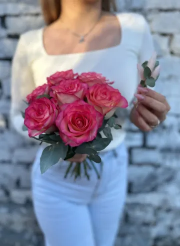 Свадебный букет &laquo;Грейс Келли&raquo; от интернет-магазина цветов в 