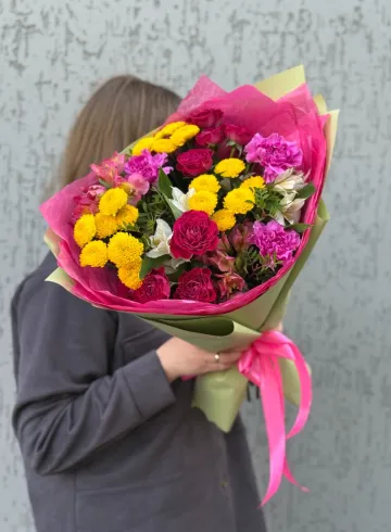 Прекрасная незнакомка от интернет-магазина цветов в 