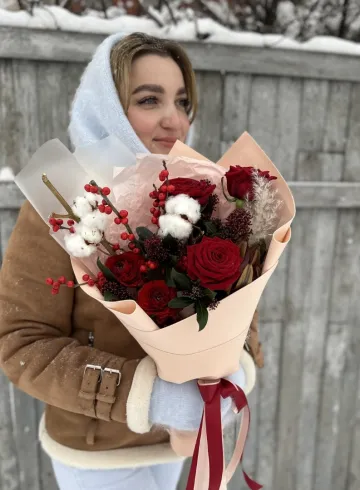 Рябиновый цвет от интернет-магазина цветов в 