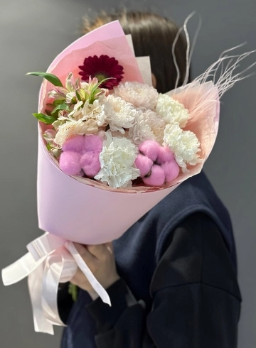 Пудровый десерт от интернет-магазина цветов в 