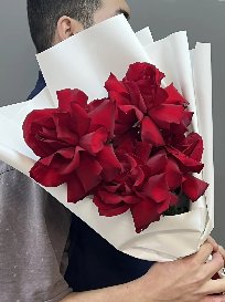 Букет из французских роз «Цветочный комплимент»